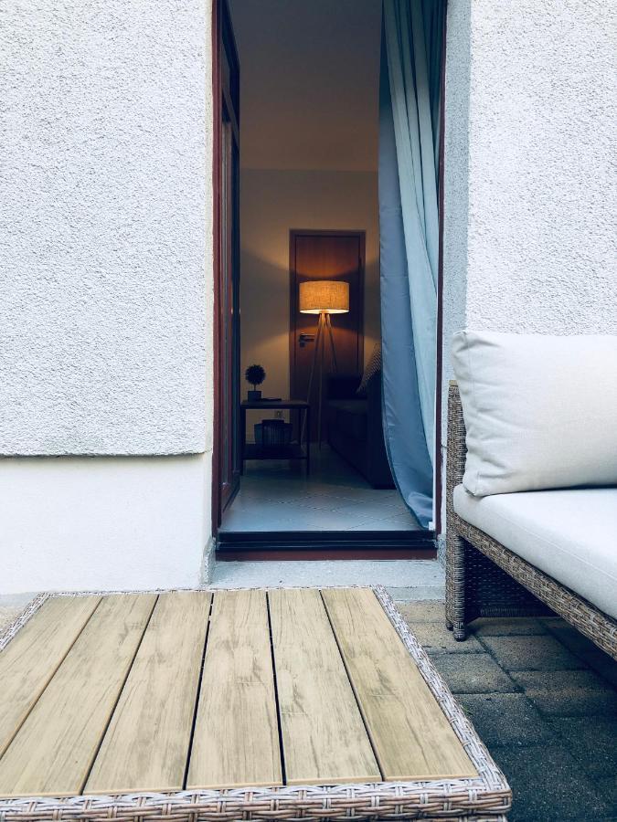 helles 2 Raum Apartment mit eigener Terrasse Dresden Altstadt Exterior foto